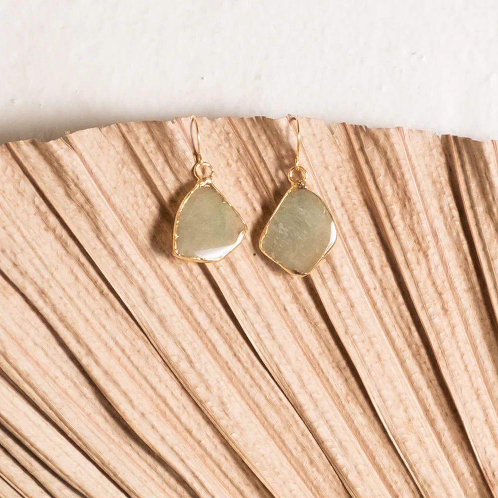 Turkish Stone Earrings - Single Stone