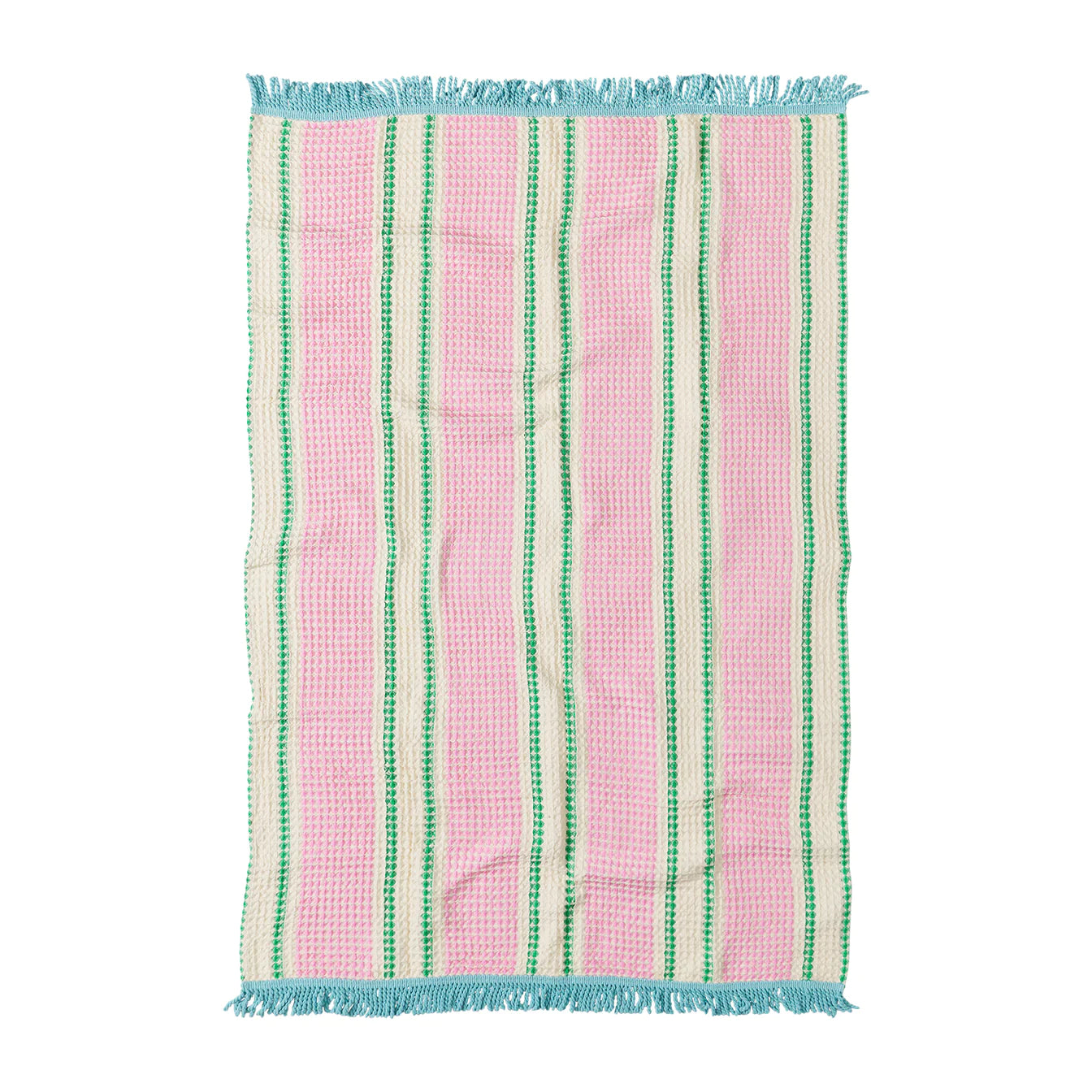 Tishy Waffle Bath Sheet - Dahlia