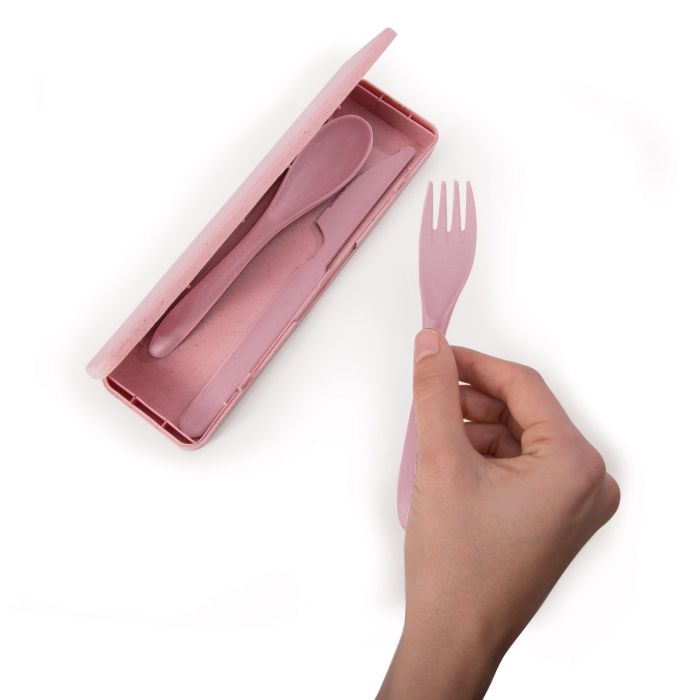 Cutlery Set Wheat Straw - 6 Colours