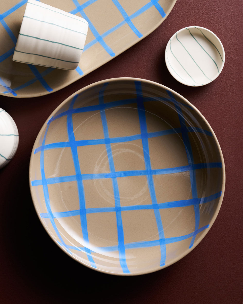 Condiment Bowl - Coastal Junction Stripe