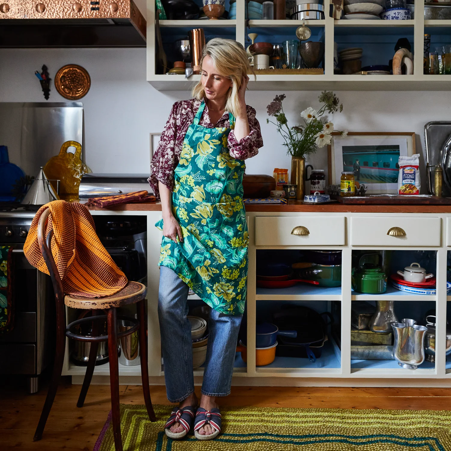Margot Linen Apron