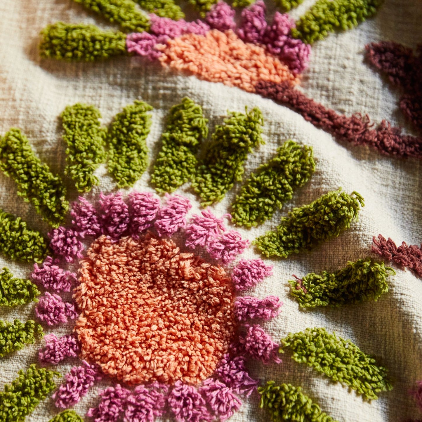 Ira Floral Cotton Blanket