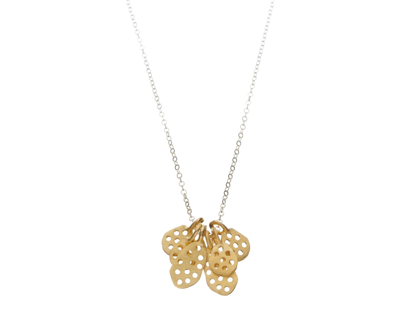 Honeycomb Necklace - Gold