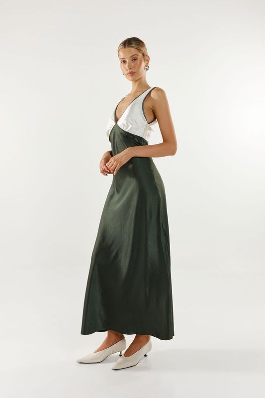 Savannah Maxi Dress - Forest