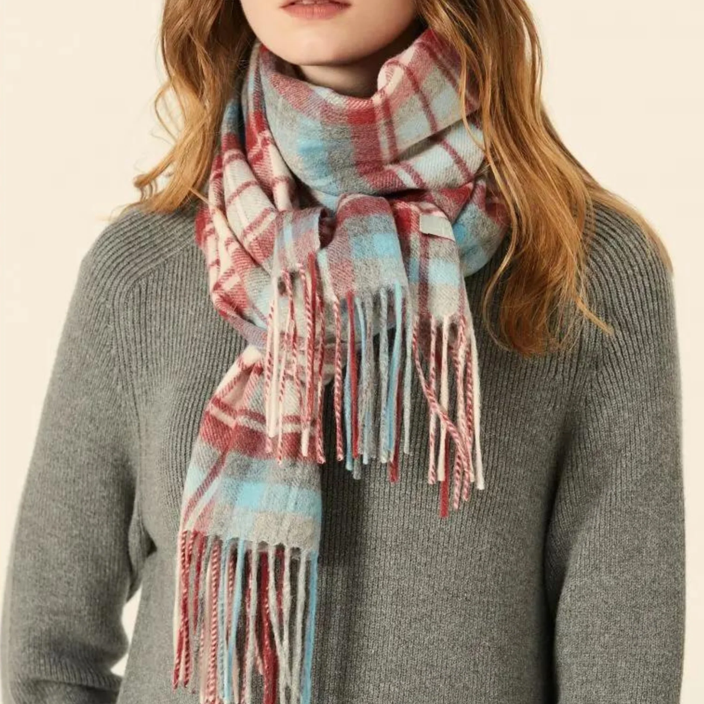 100% Wool Scarf - Various Colours