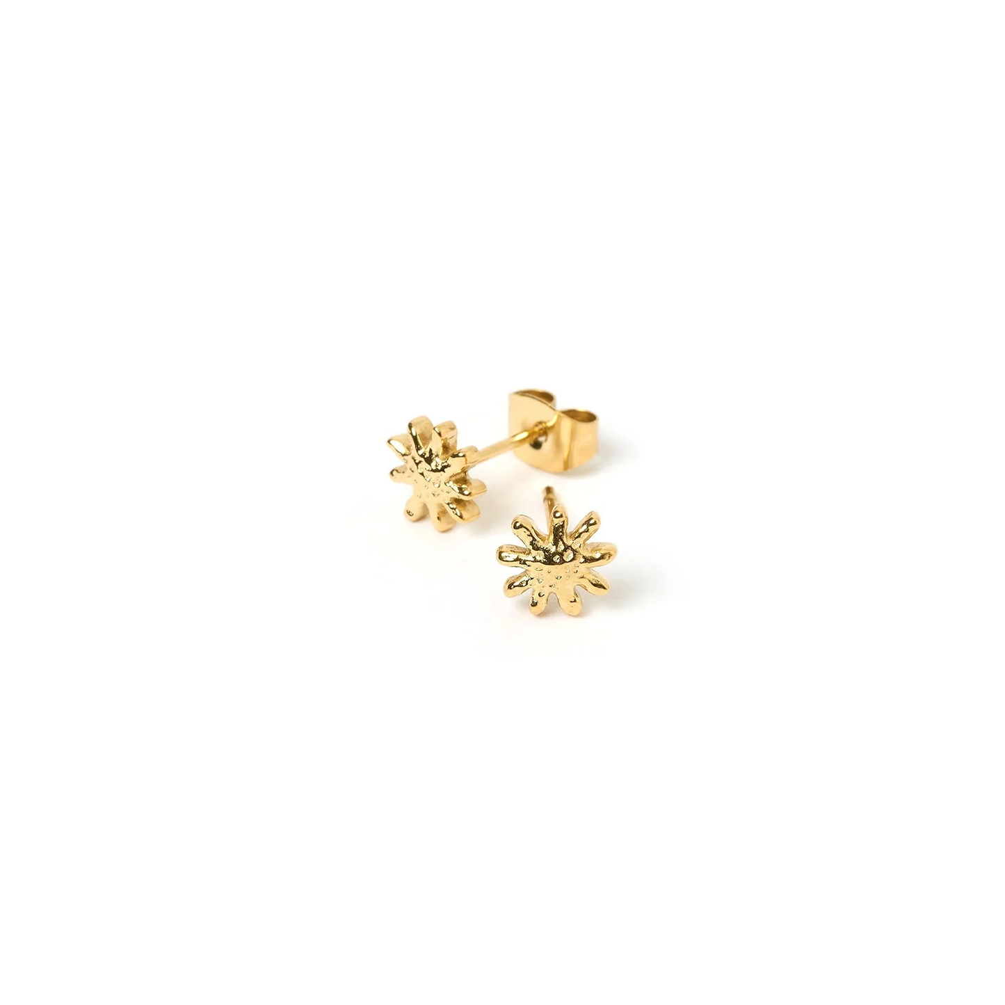 Magnolia Gold Stud Earrings