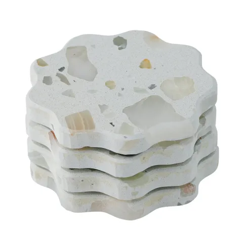 Winifred Set of 4 Terrazzo Coasters