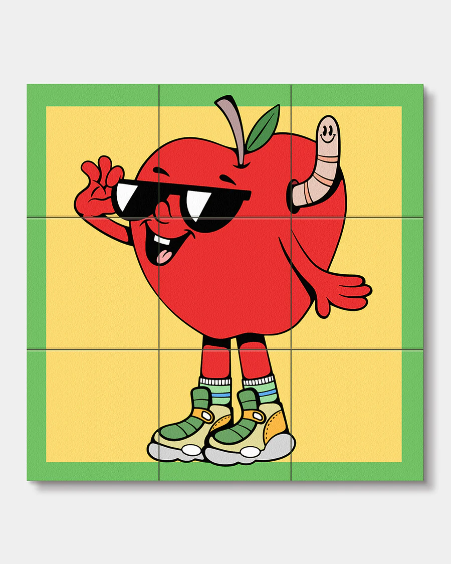 Wooden Block Puzzle - Cool Dudes