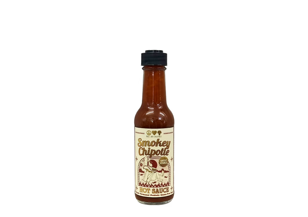 Peace Love & Vegetables - Hot Sauce Smokey Chipotle