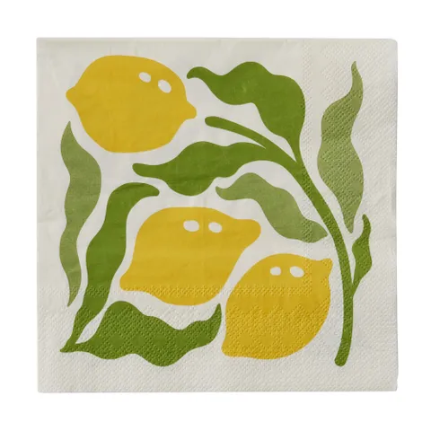 Lemons Napkins 20pk