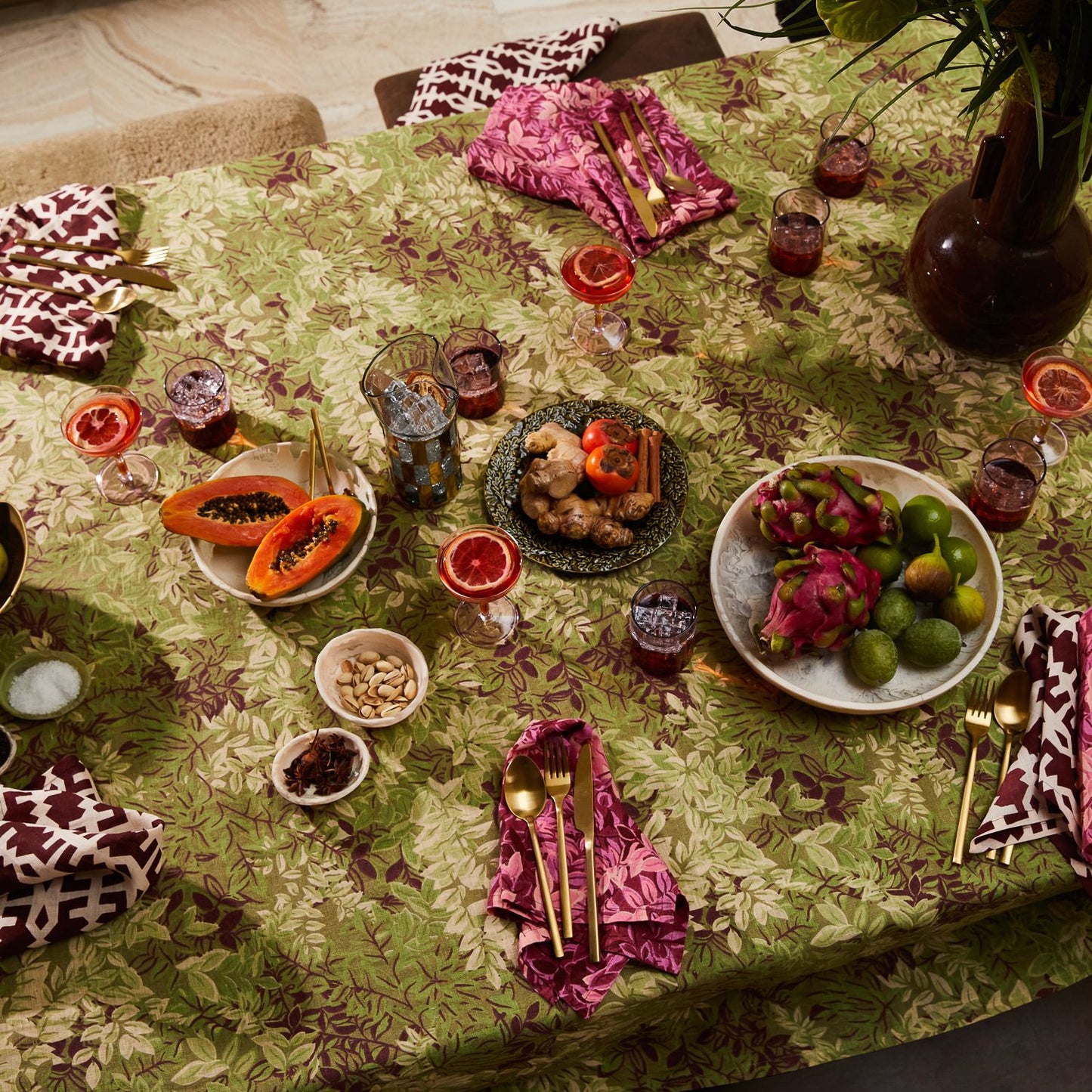 Alka Tablecloth - Reed
