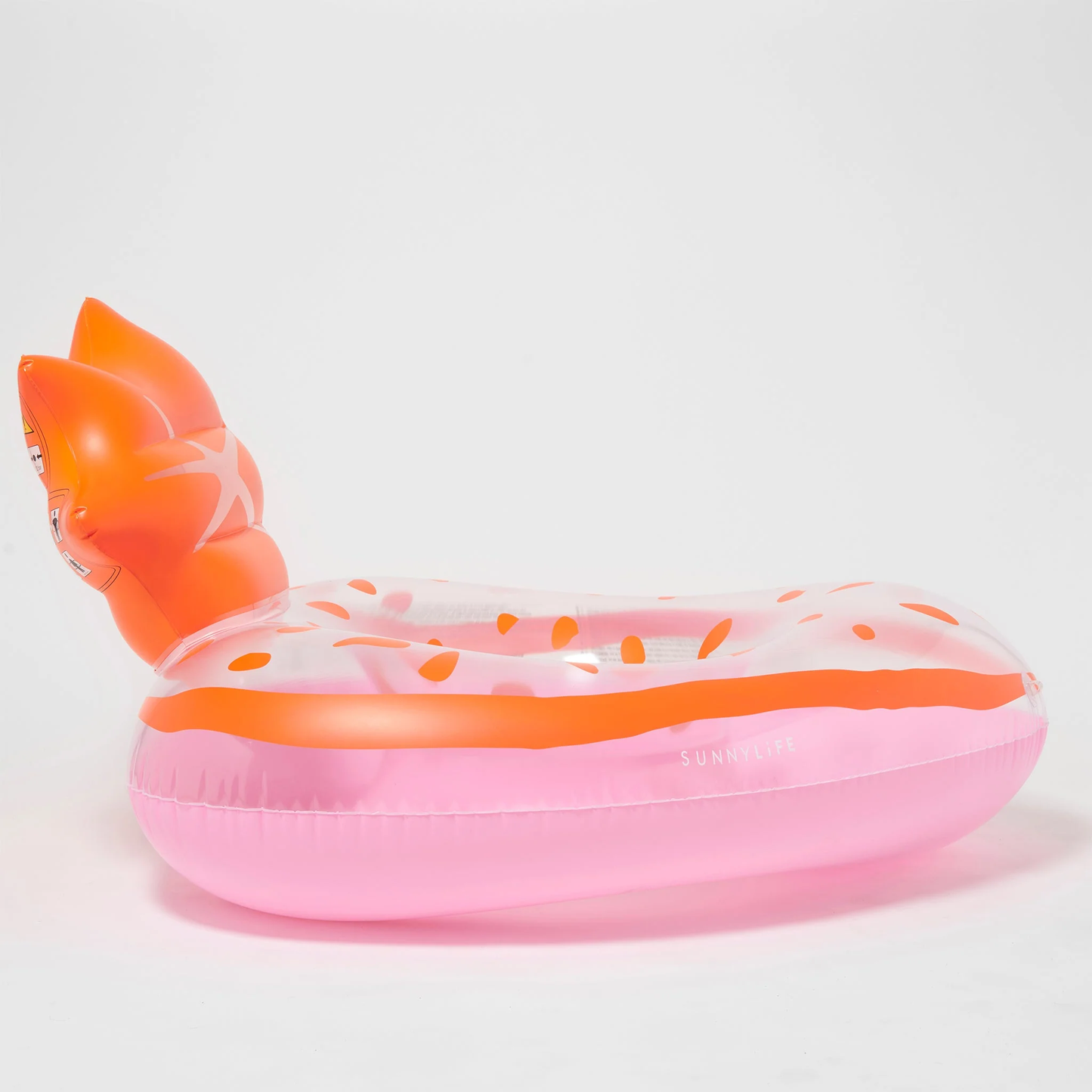 Luxe Tube Pool Ring - Strawberry Pink