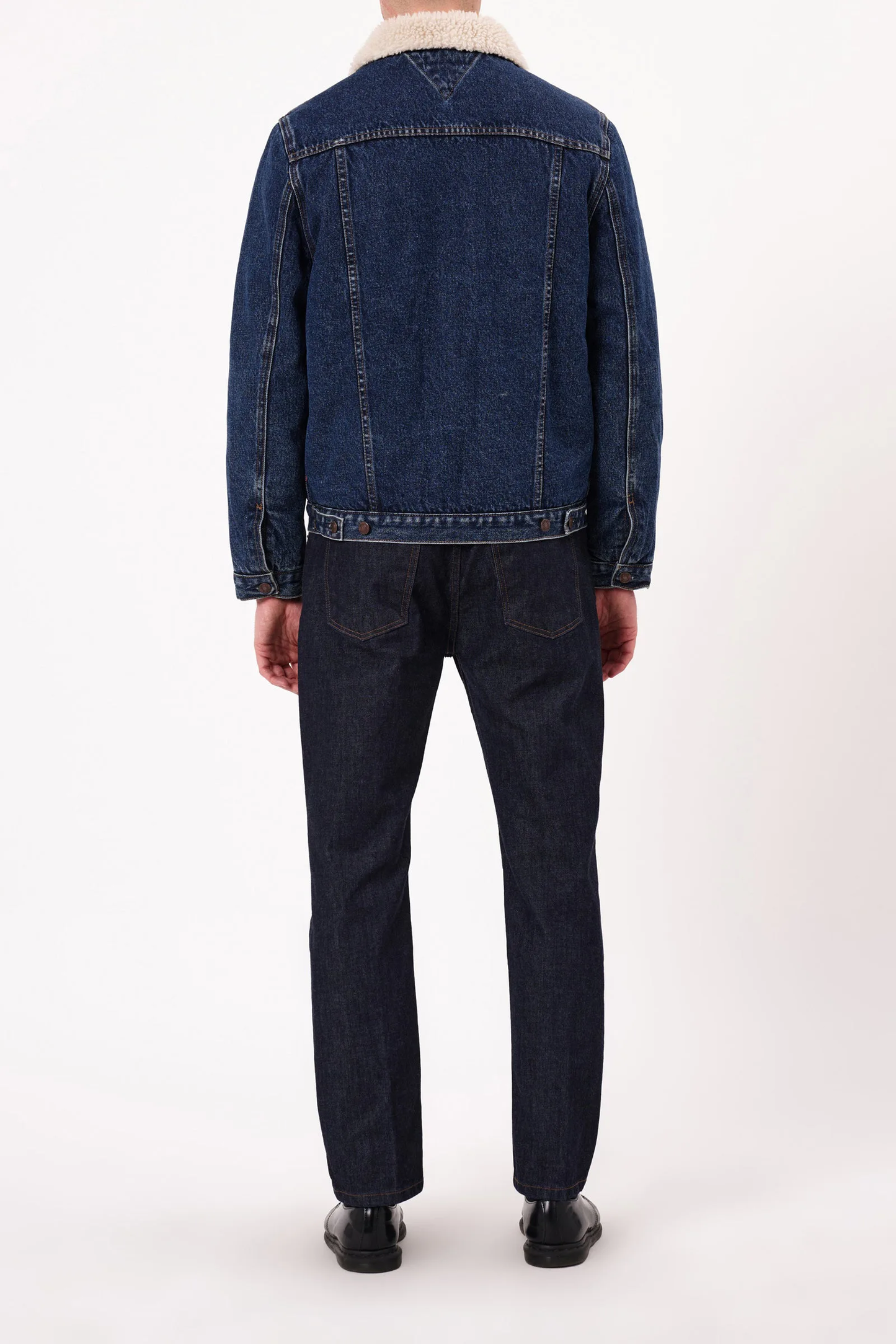 Denim Sherpa Sunset - Dark Indigo