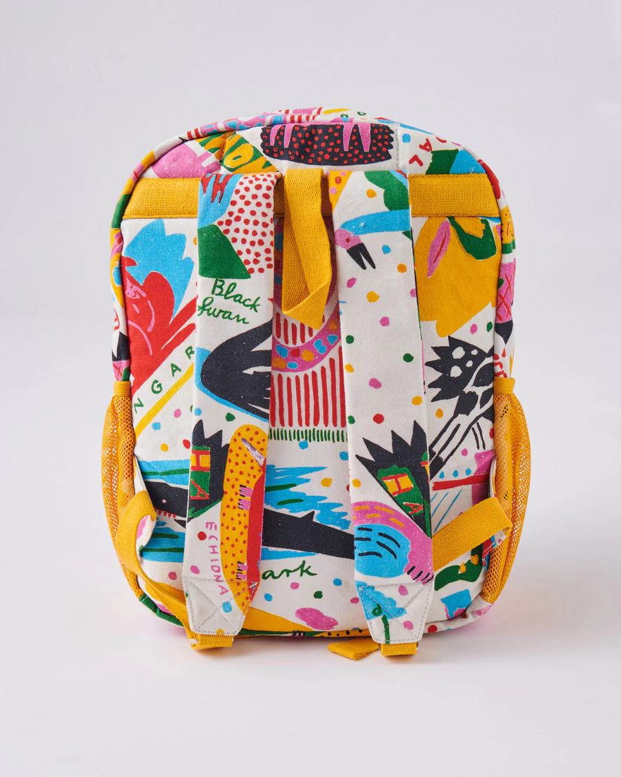 Kip & Co X Ken Done Critter Party Backpack