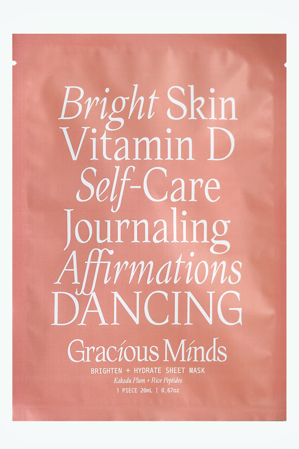 Brightening Face Sheet Mask