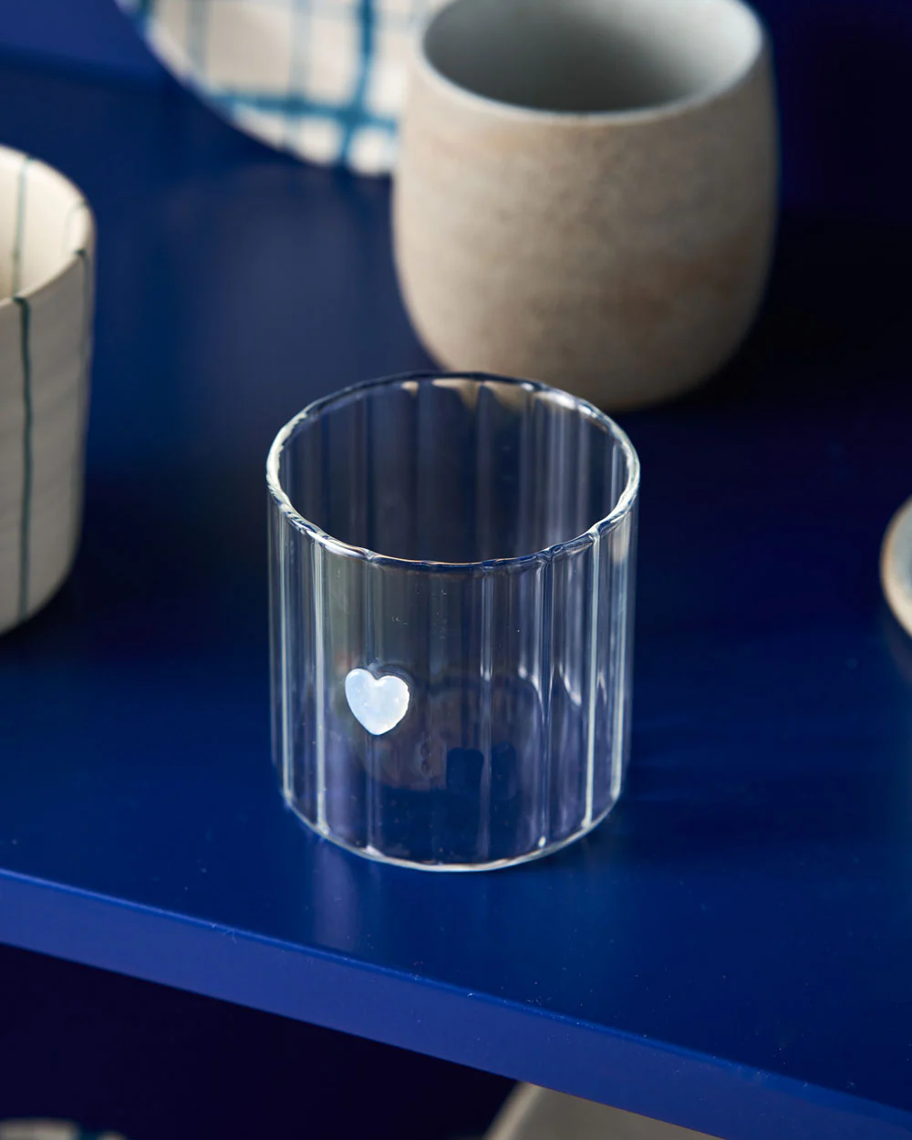 Haven Glass Tumbler - Heart