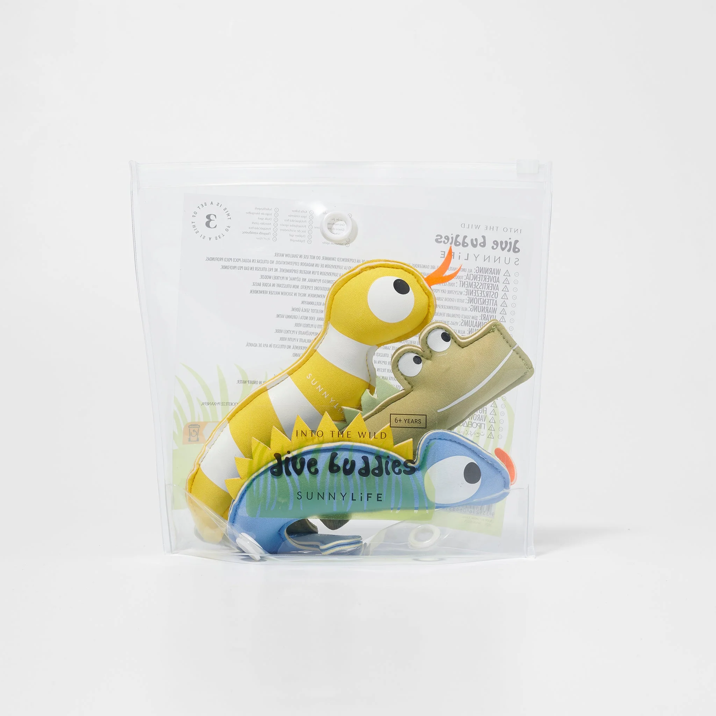Dive Buddies Into the Wild - Set of 3