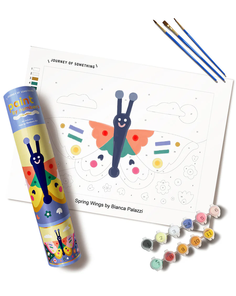 Kids Paint By Numbers - Spring Wings