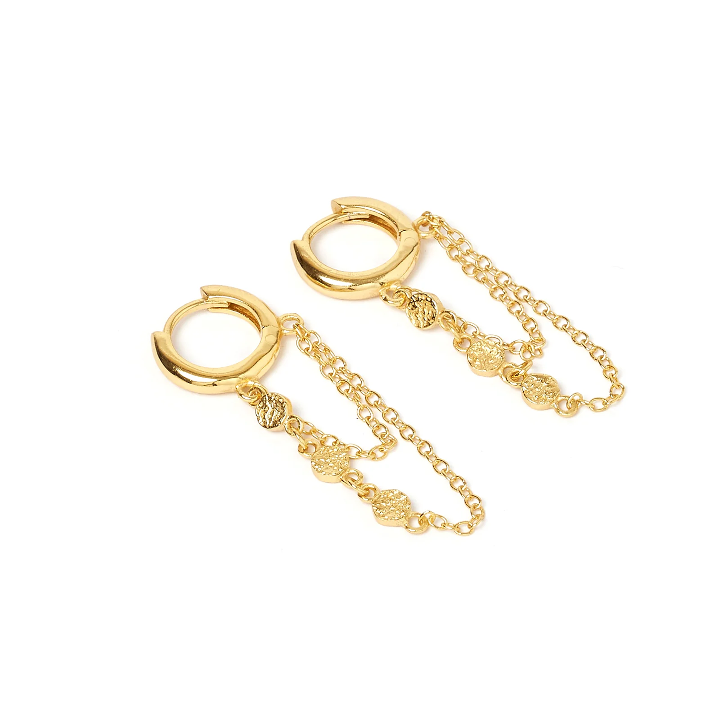 Paloma Gold Huggie Earrings