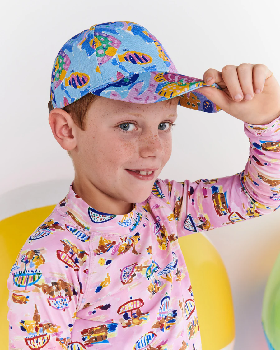 Kip & Co X Ken Done - Reef Garden Peak Cap