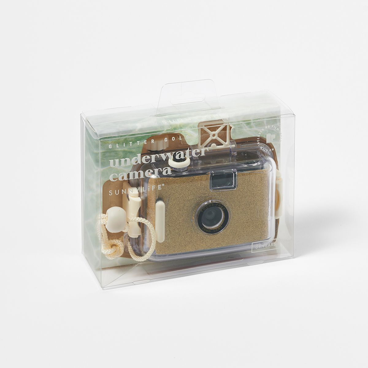 Underwater Camera - Gold Glitter