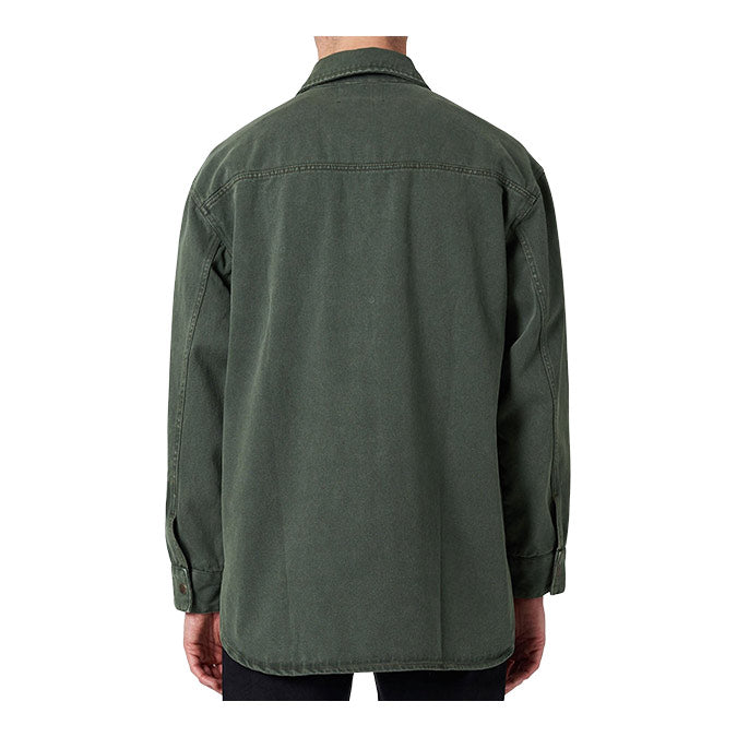 Trade Drill Shacket - Army Green