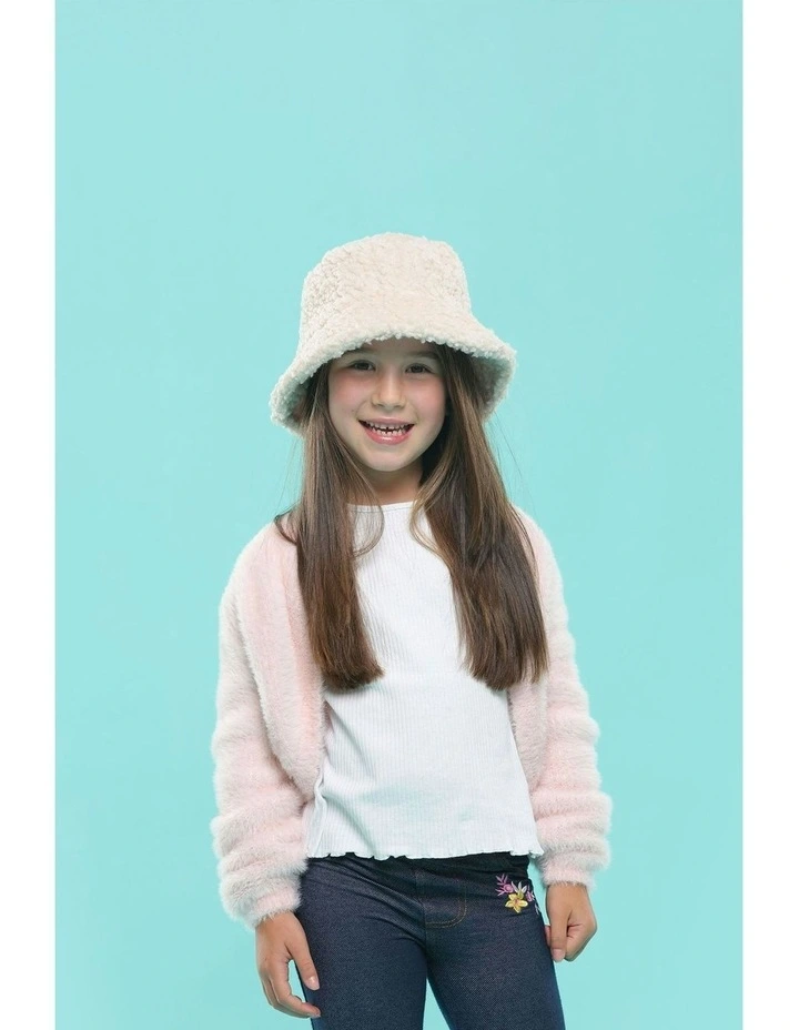 Drew Mini Bucket Hat - Cream