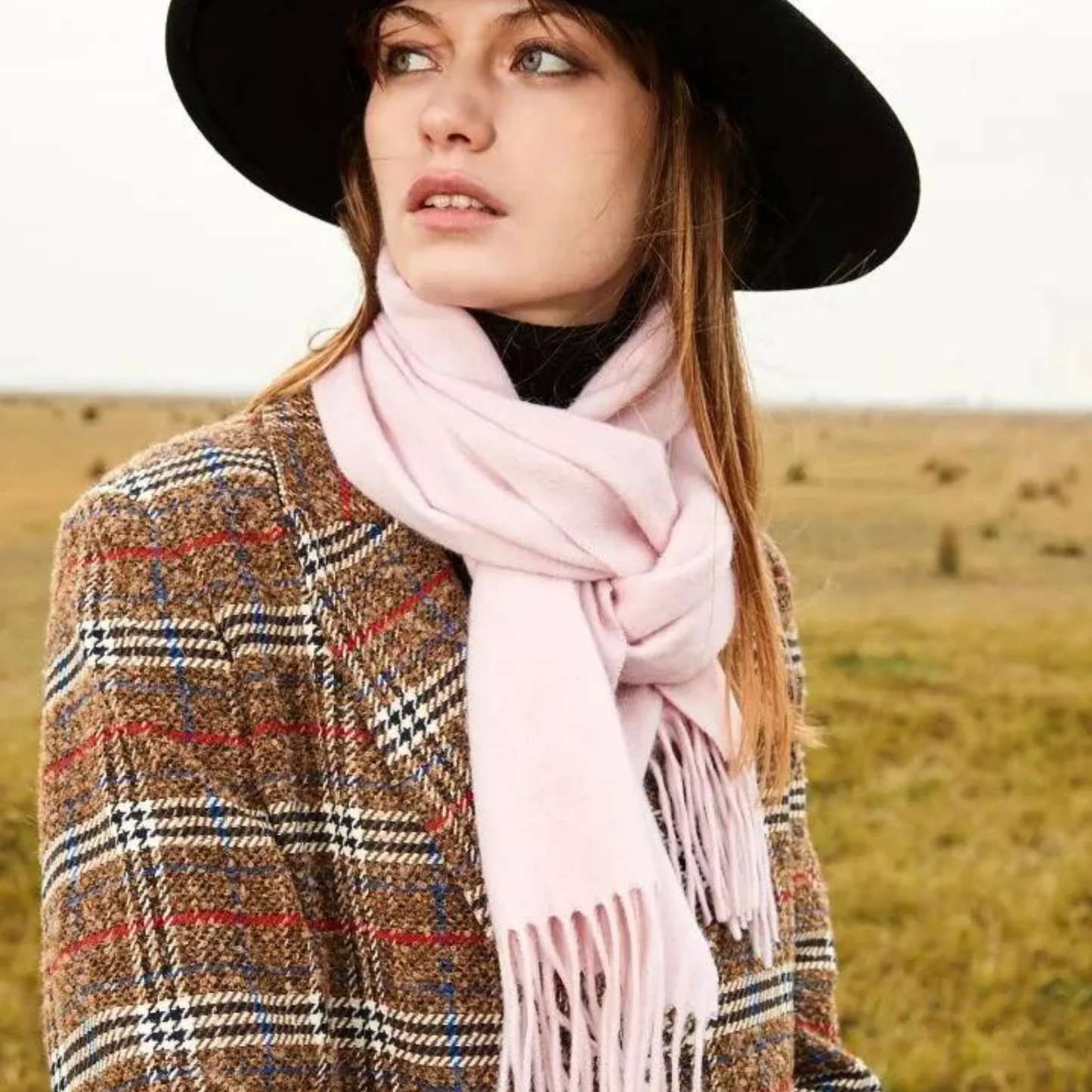 100% Wool Scarf - Various Colours