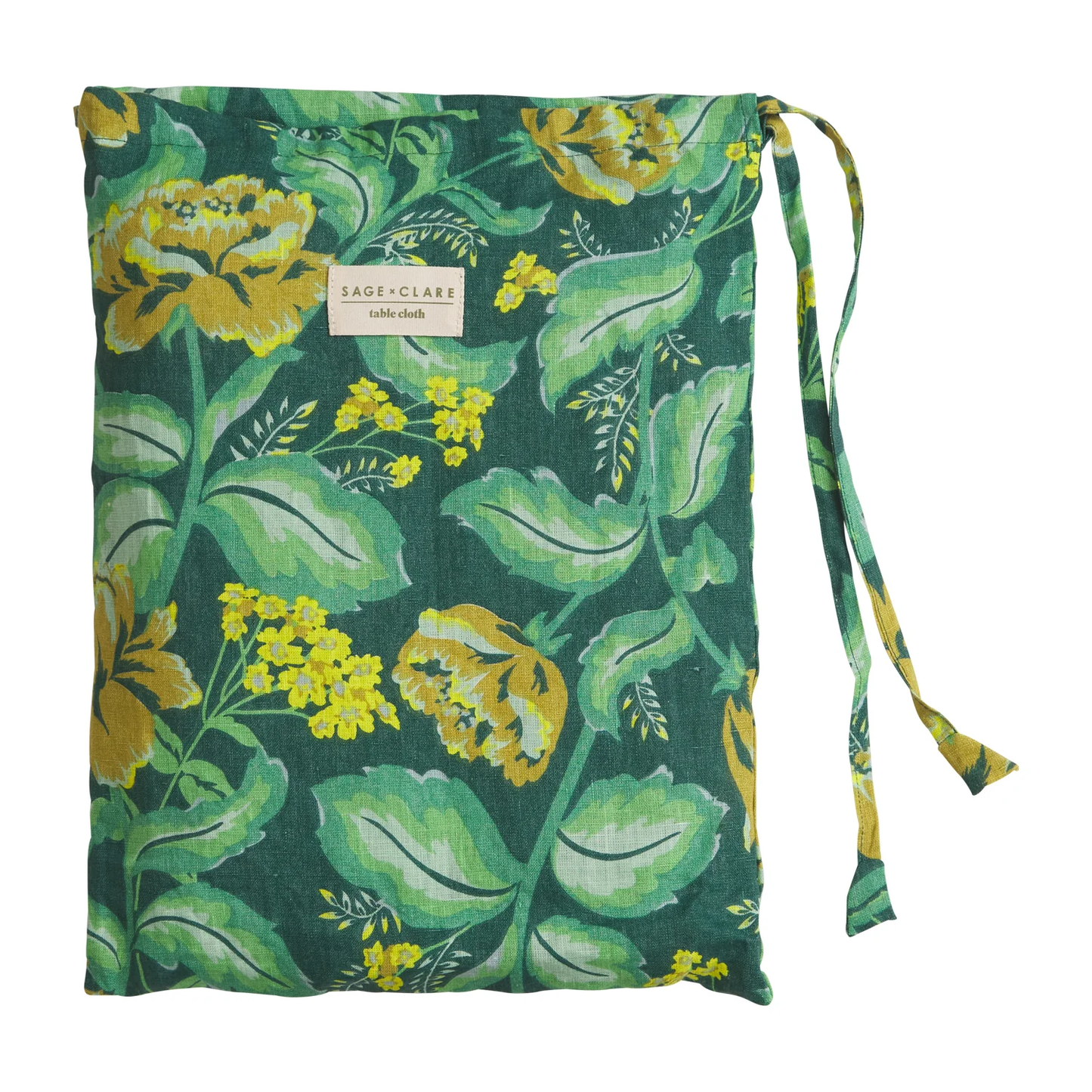 Margot Linen Tablecloth - Forest