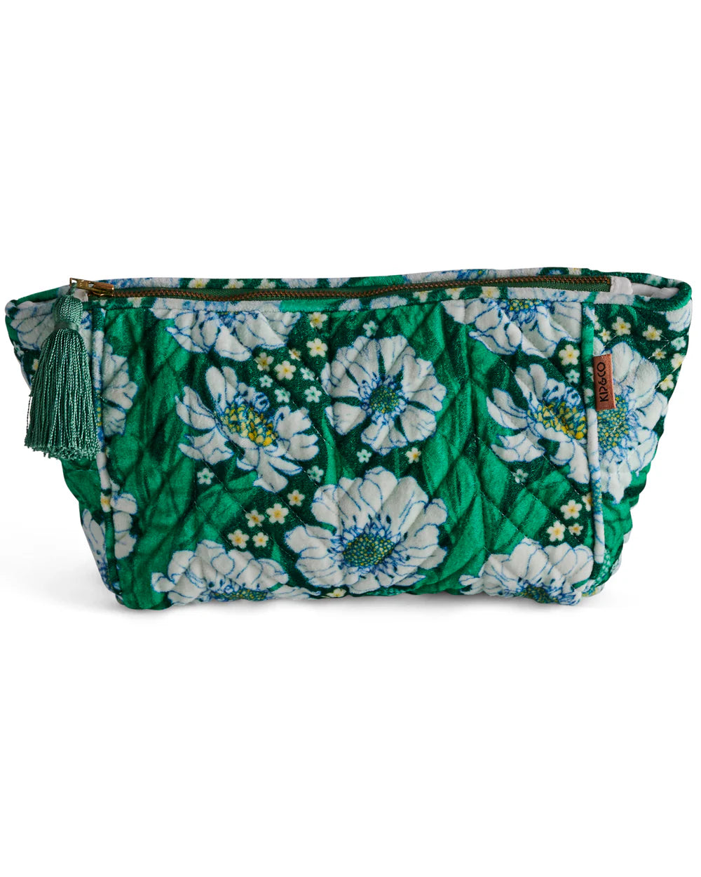 Tumbling Flowers Velvet Toiletry Bag