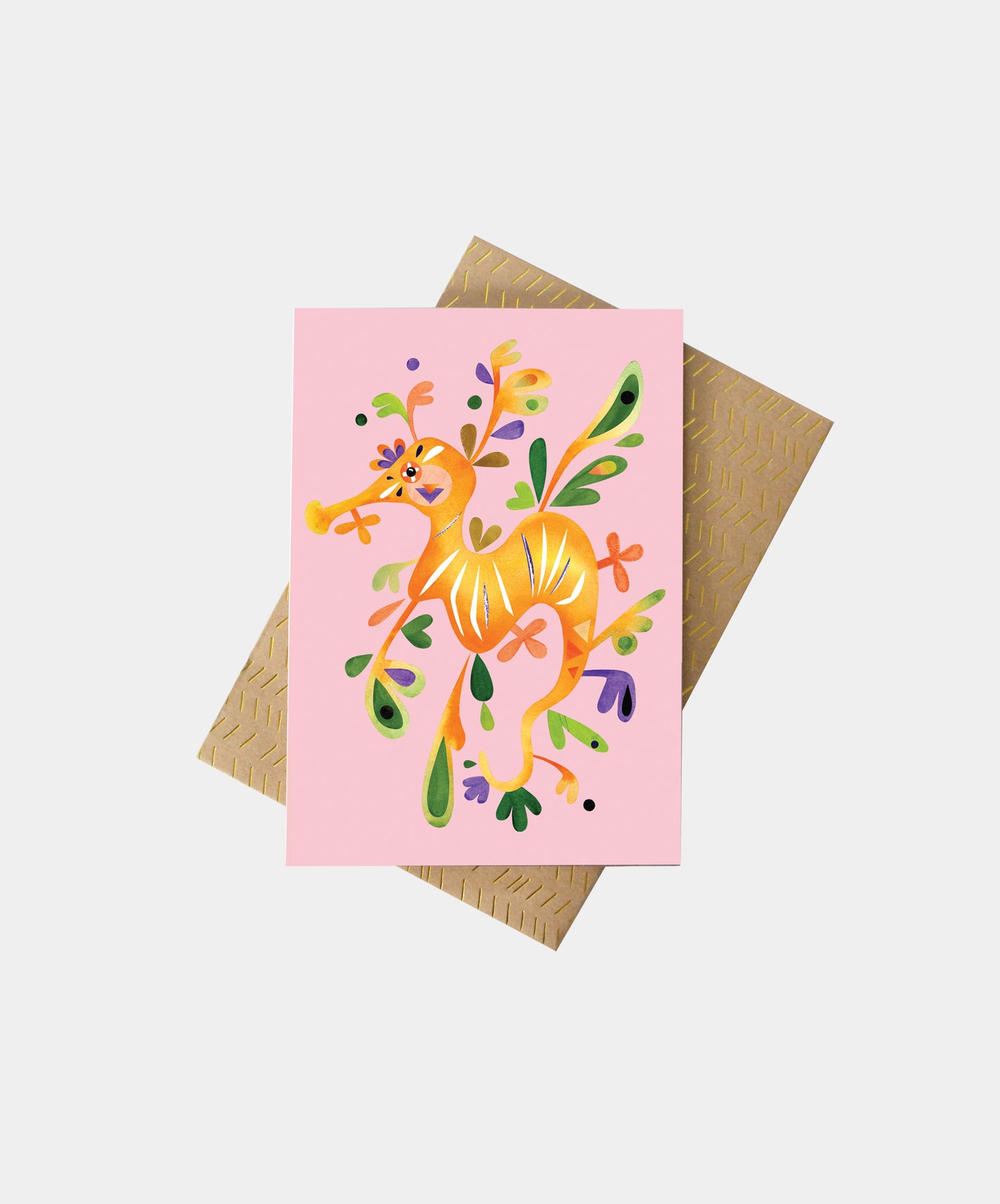 Leafy Seadragon Greeting Card