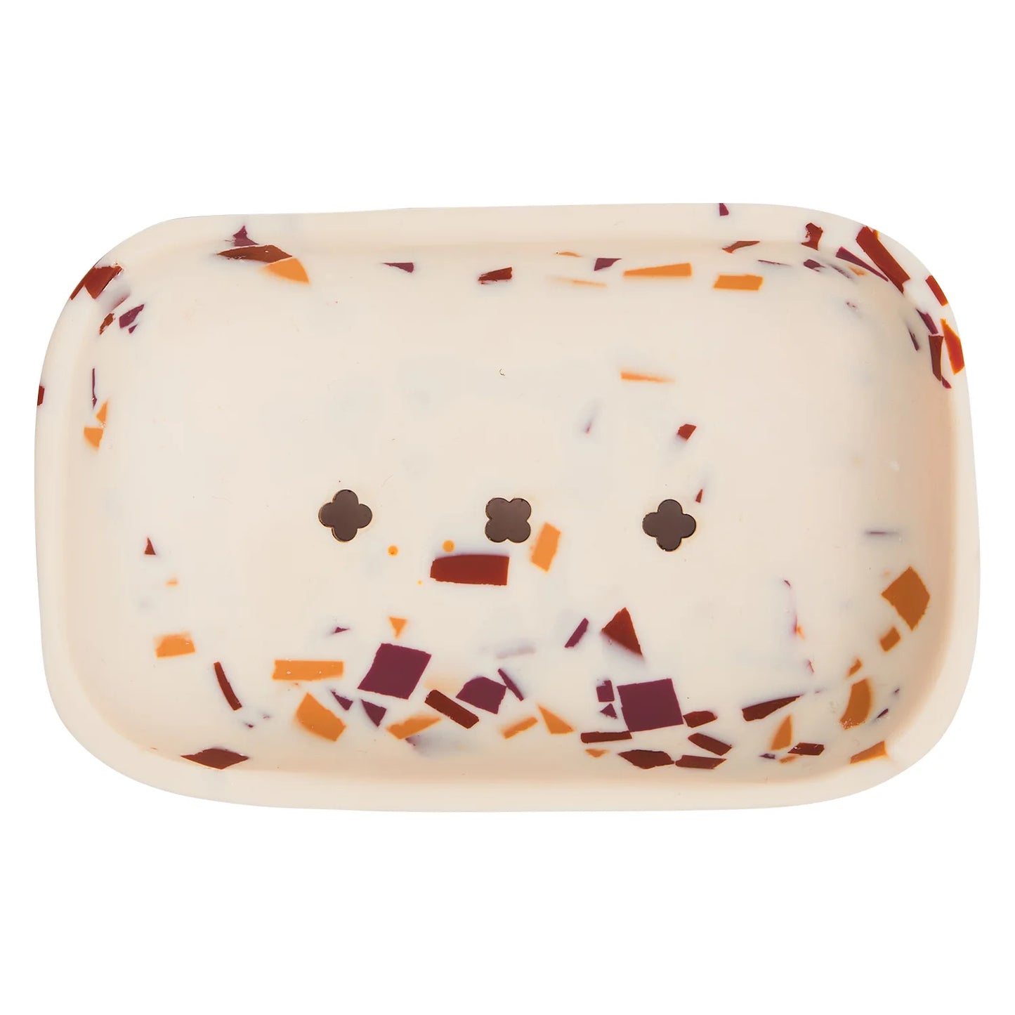 Daja Soap Dish - Nougat Terrazzo
