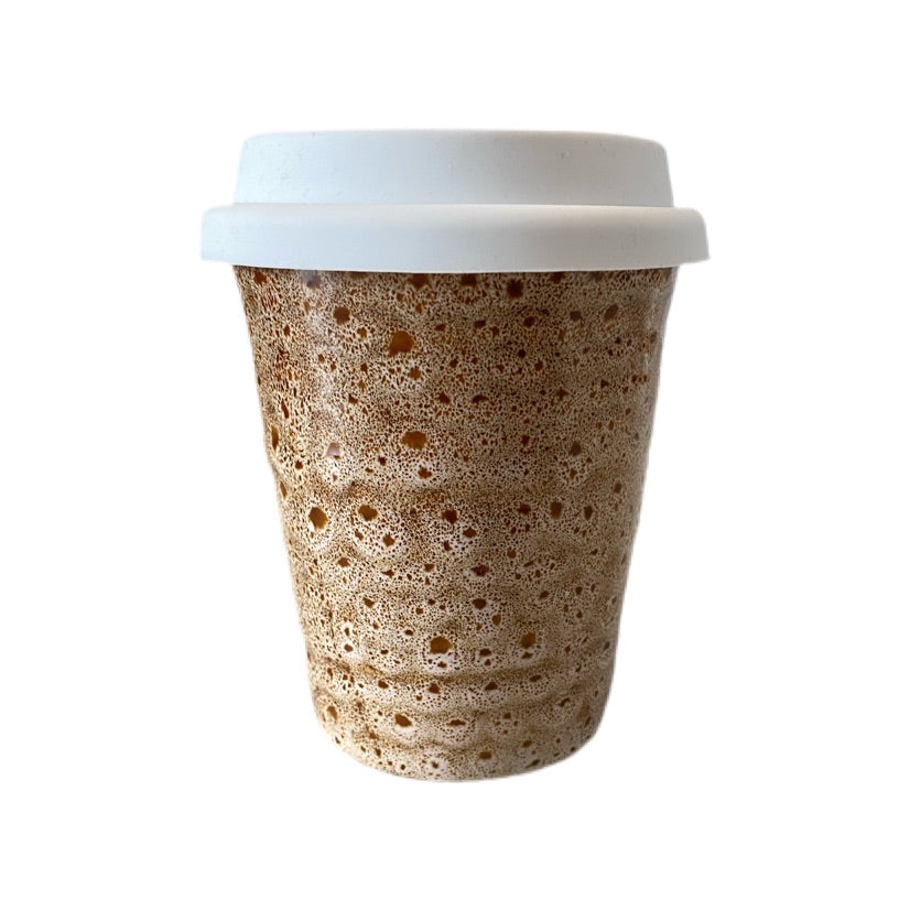 White Ochre Carousel Cup - Large