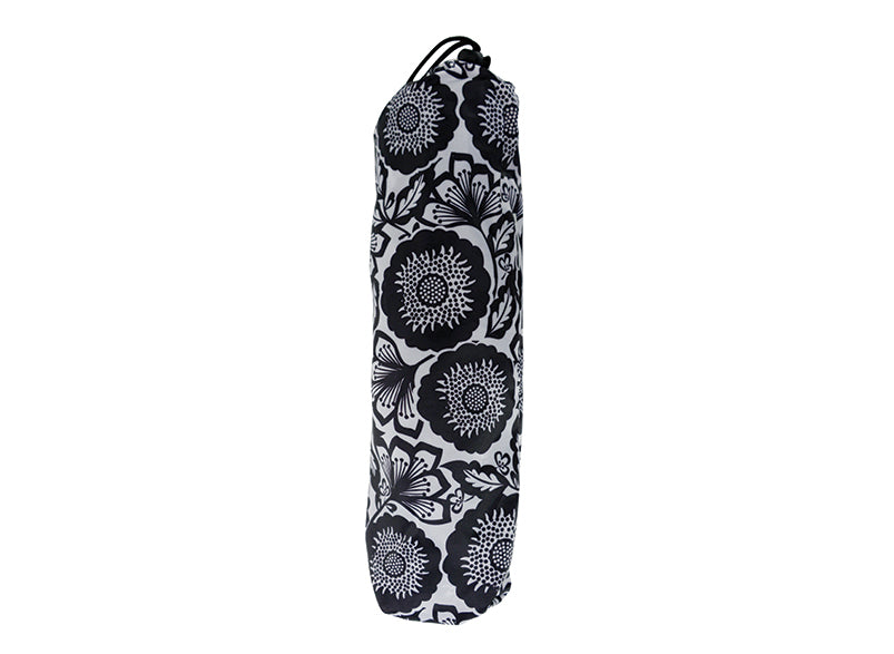 Shopping Trolley Bag - Black Floral