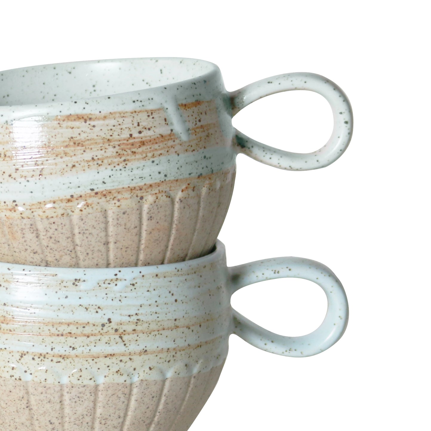 2 Pack - Mugs in Duck Egg Ceylon