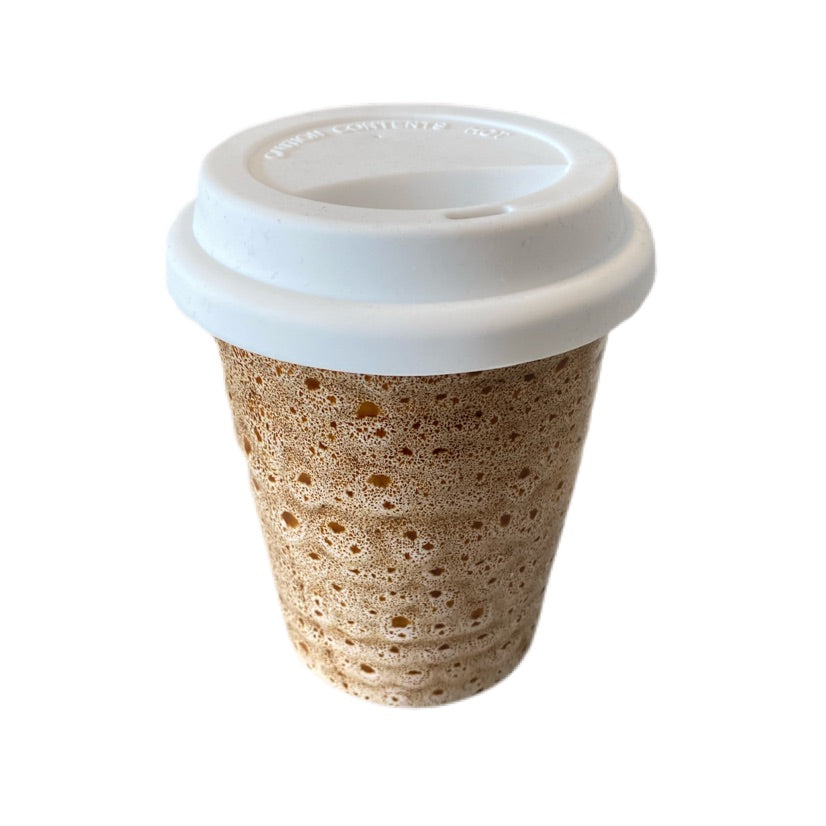 White Ochre Carousel Cup - Large