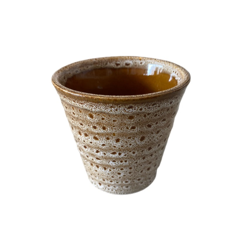 White Ochre Carousel Cup - Small