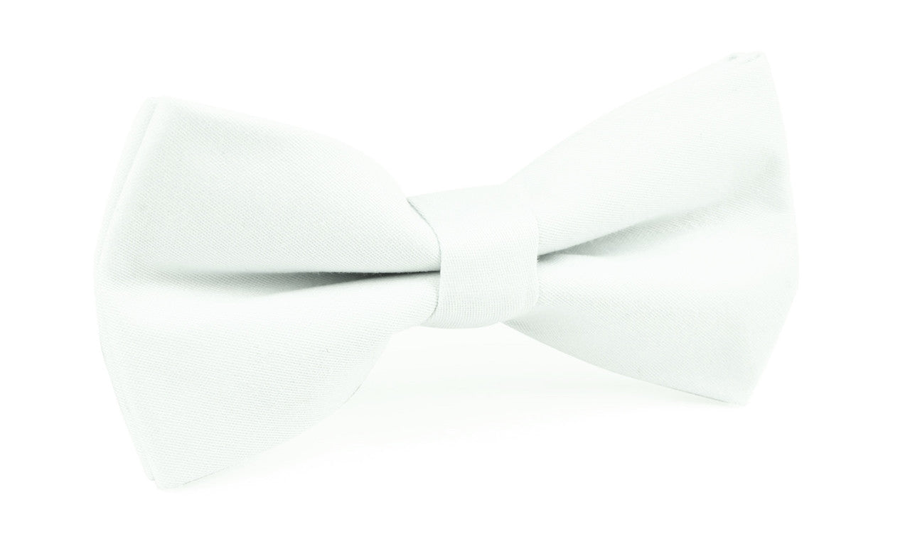 Alice Blue Cotton Bow Tie