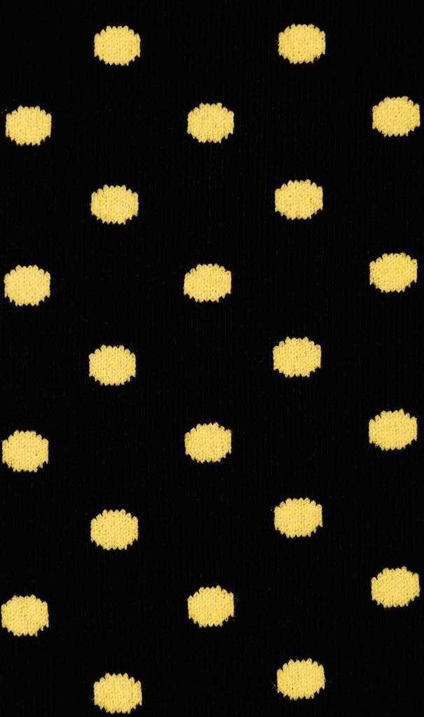 Bond Yellow Polka Dot Socks