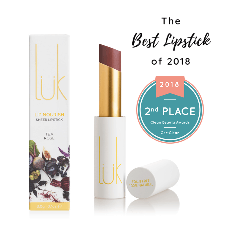 Lip Nourish Natural Lipstick - Tea Rose