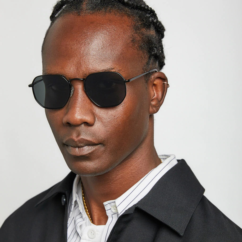 DXB Polarised Sunglasses - Matte Black