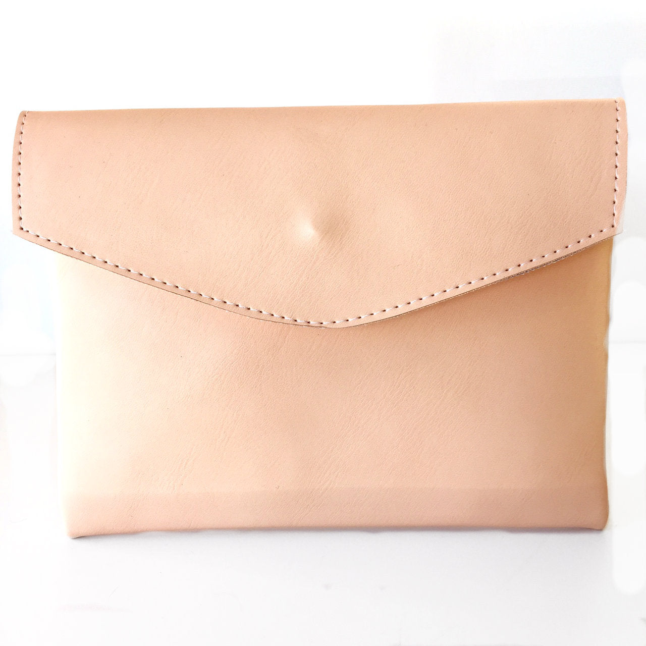 Envelope Clutch in Peach