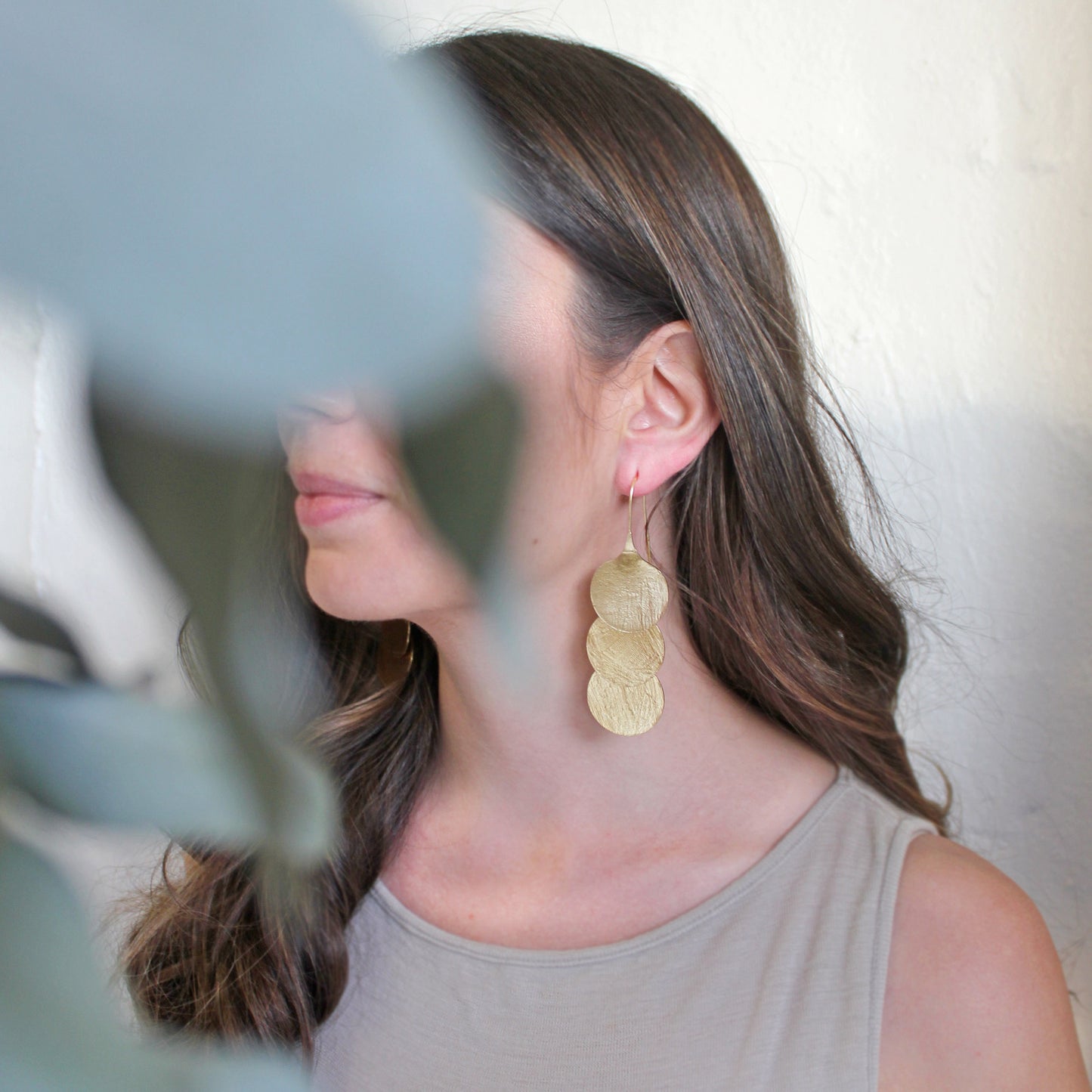 Sivia Earrings - Gold