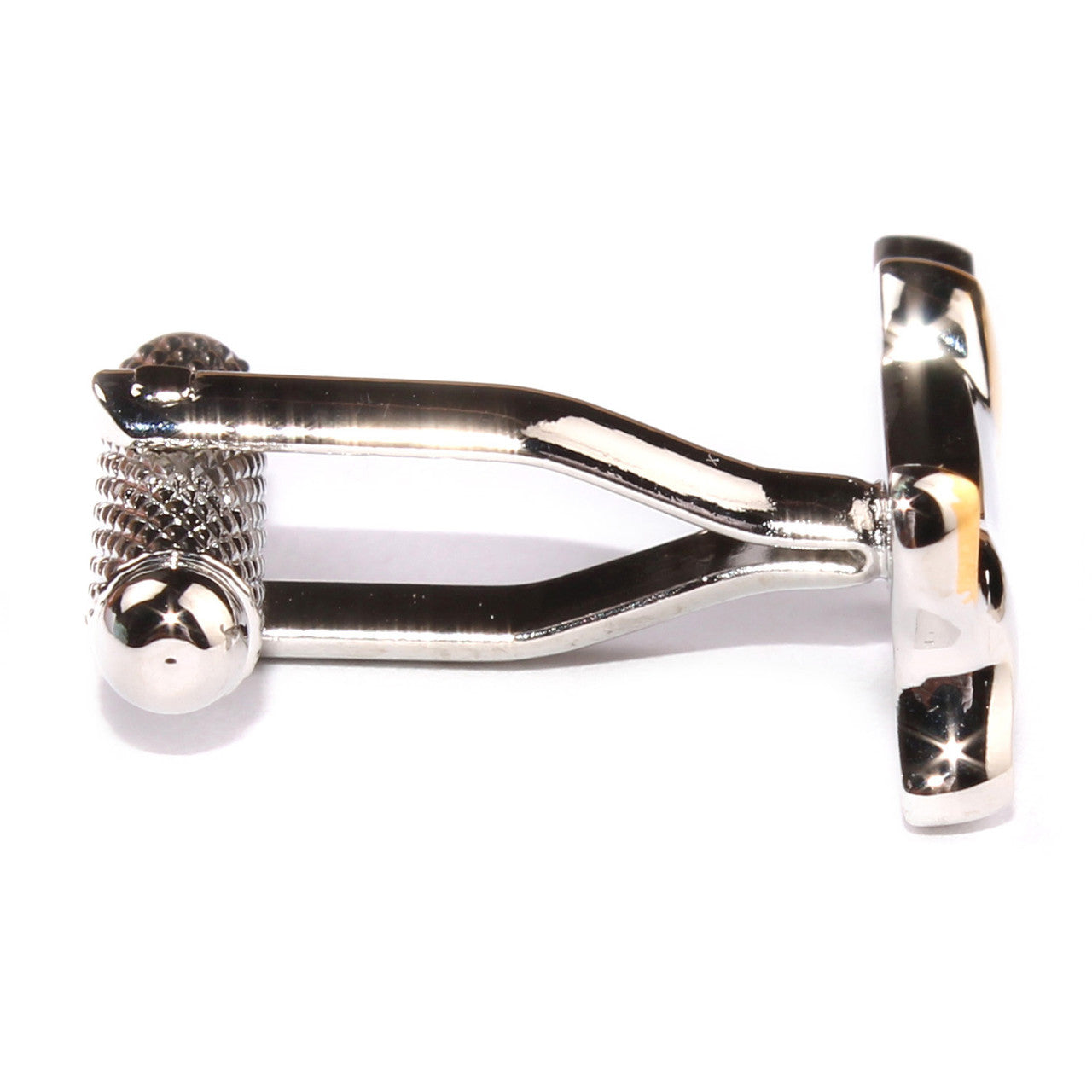 Silver Dachshund Dog Cufflinks