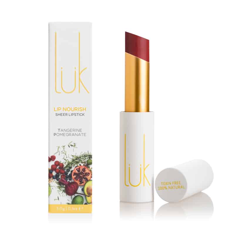 Lip Nourish Natural Lipstick - Tangerine Pomegranate