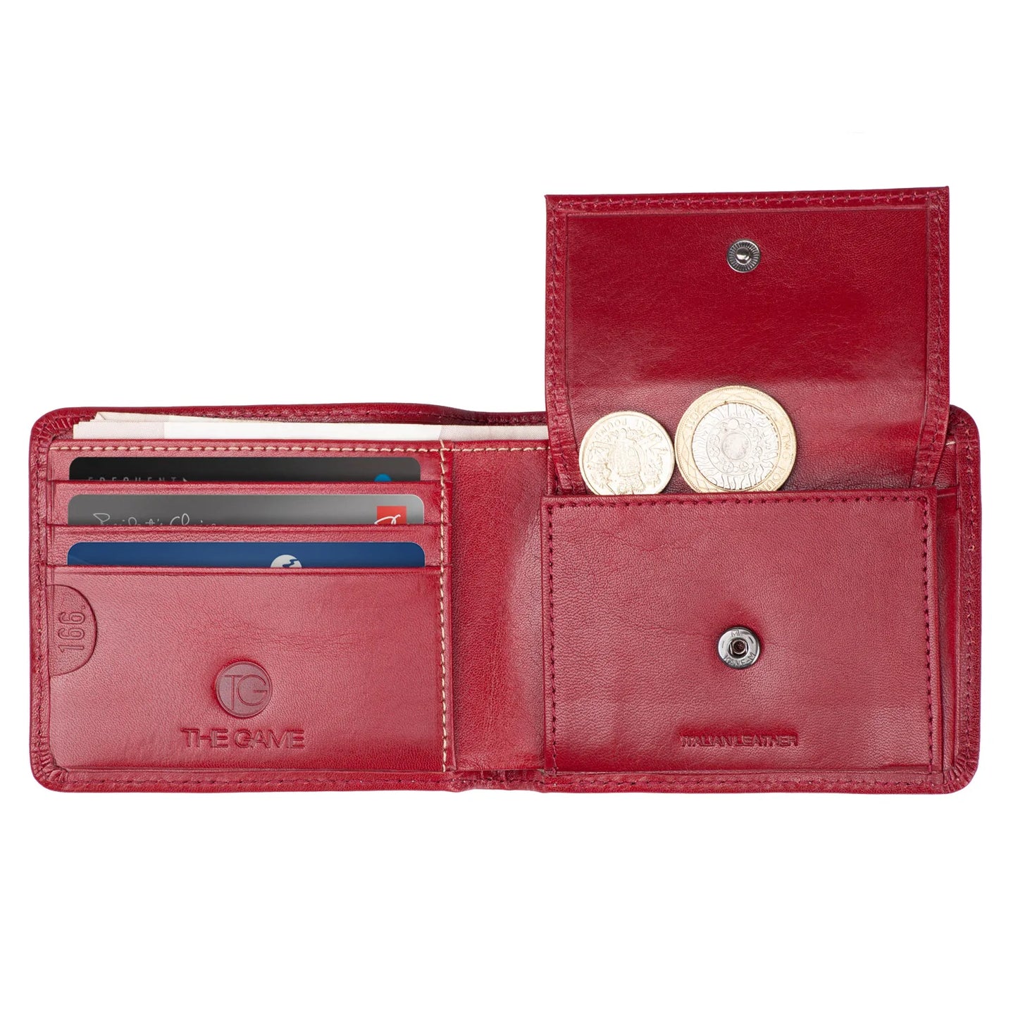 The All Rounder Coin Wallet - Cherry