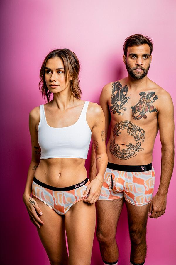 Bamboo Underwear - Spiritual Past (Peggy and Finn x Sar.ra Collection)