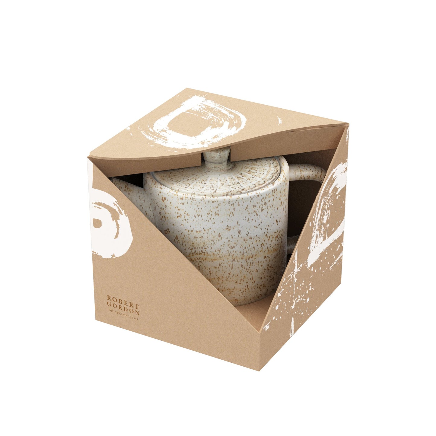 Teapot in White Ceylon