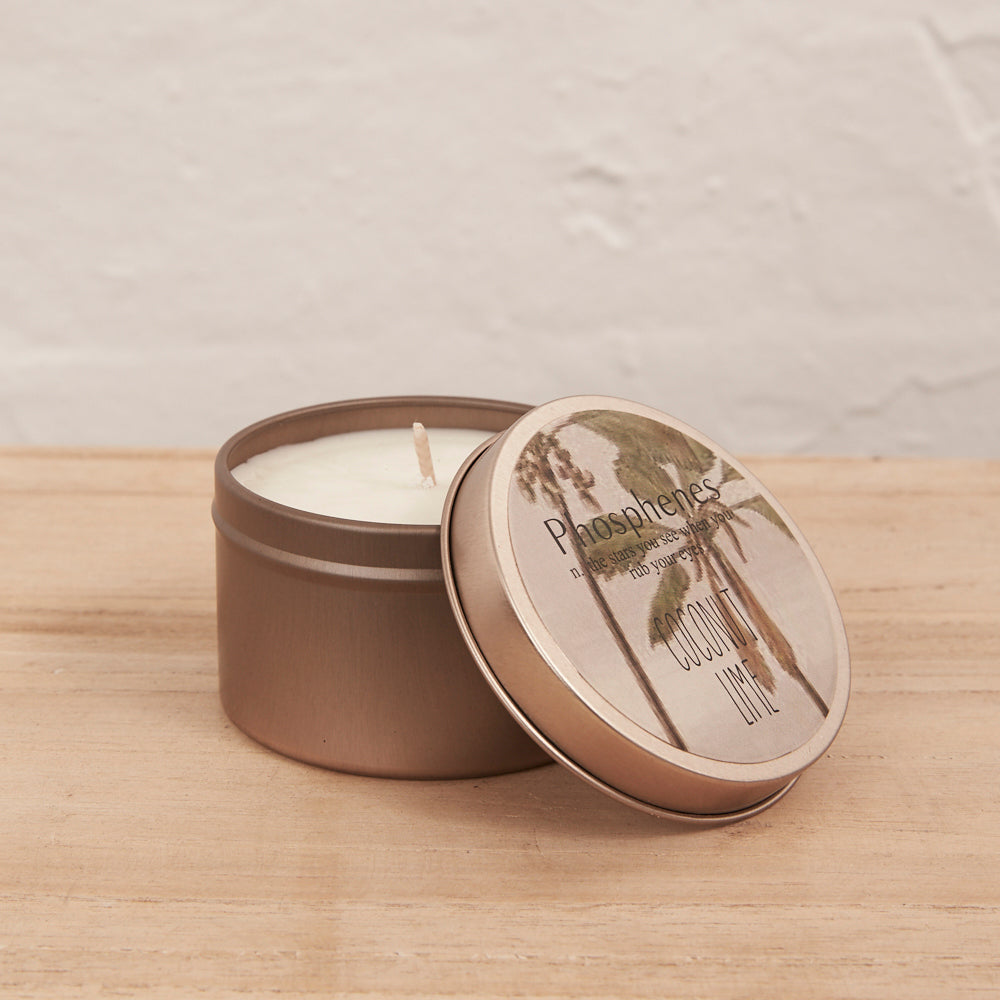 Australian Made Scented Candle in Tins - 10 Scent Options