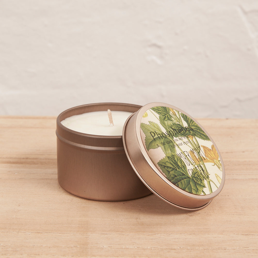 Australian Made Scented Candle in Tins - 10 Scent Options